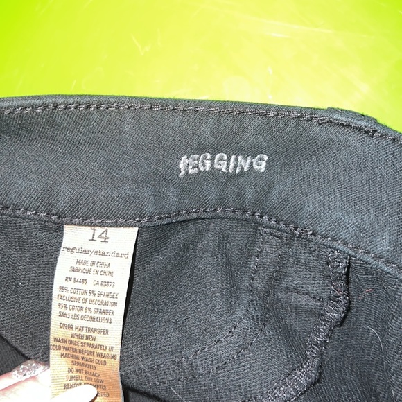 American Eagle black jegging - Picture 5 of 5